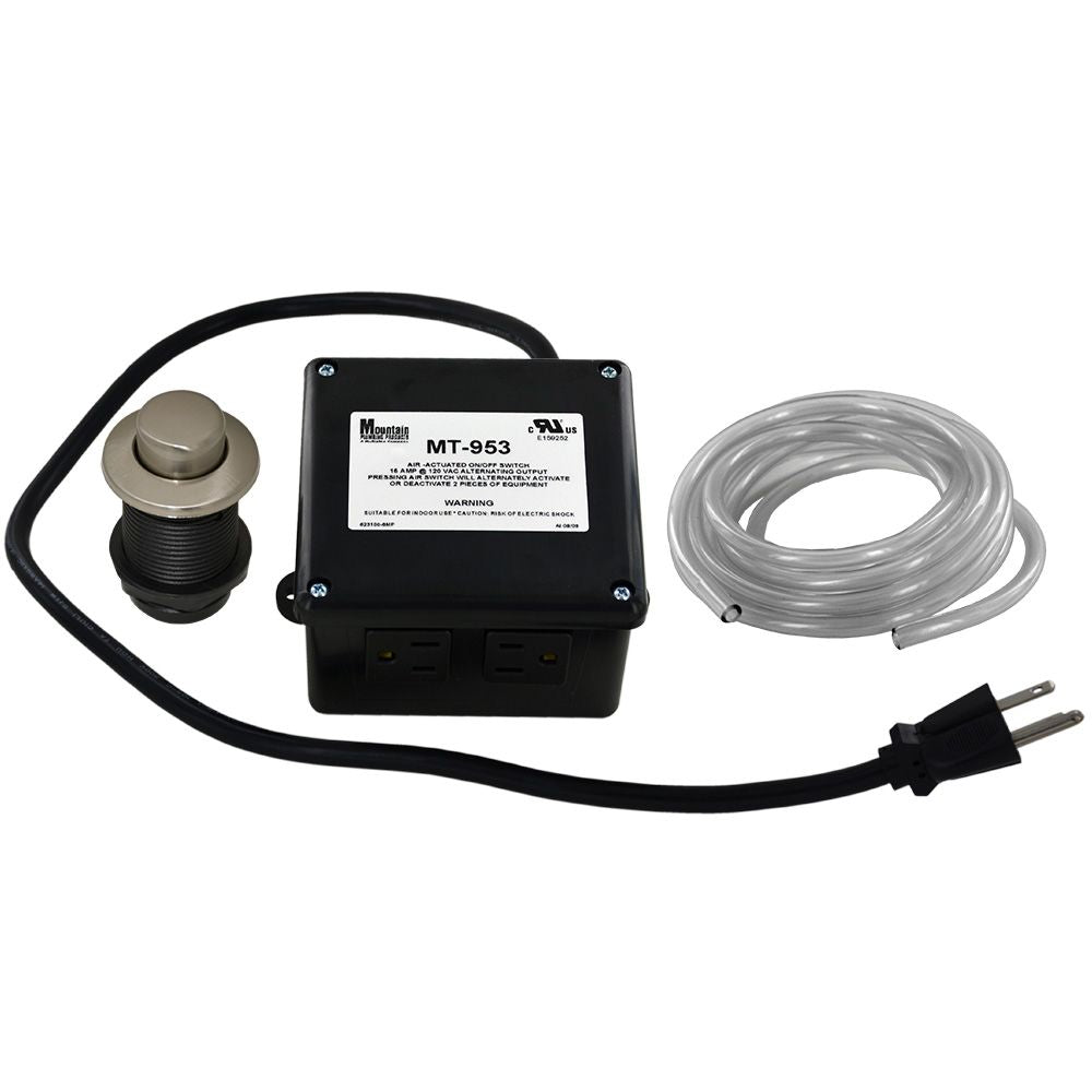 Mountain Plumbing MT953R Raised Button Waste Disposer Air Switch