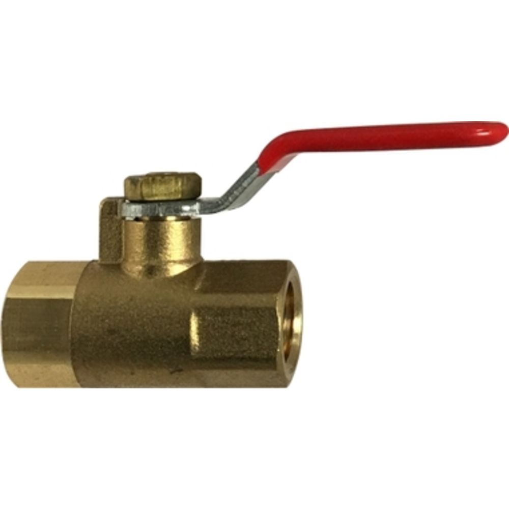 Brass 1/4"FIP X 1/4"FIP FRGD Mini B-Valve