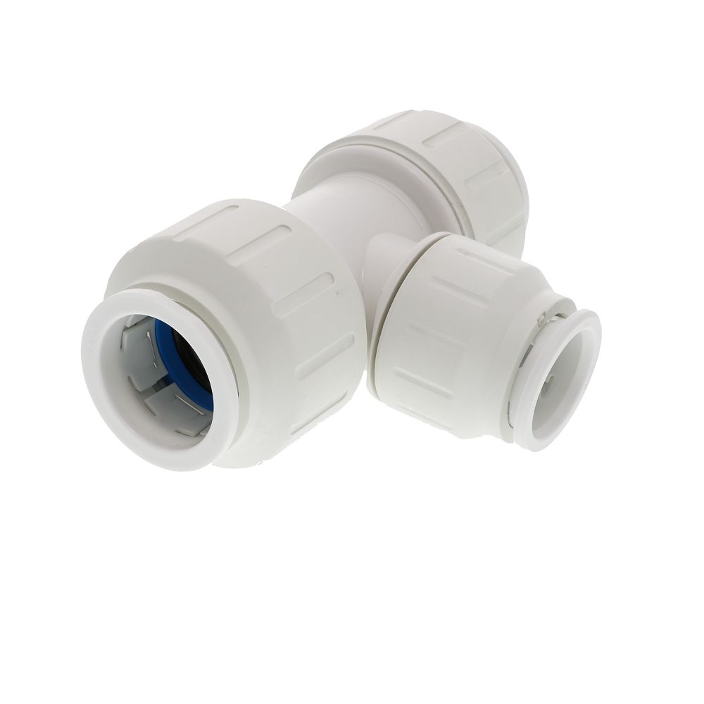 John Guest Reducing Tee - 28mm x 28mm x 22mm