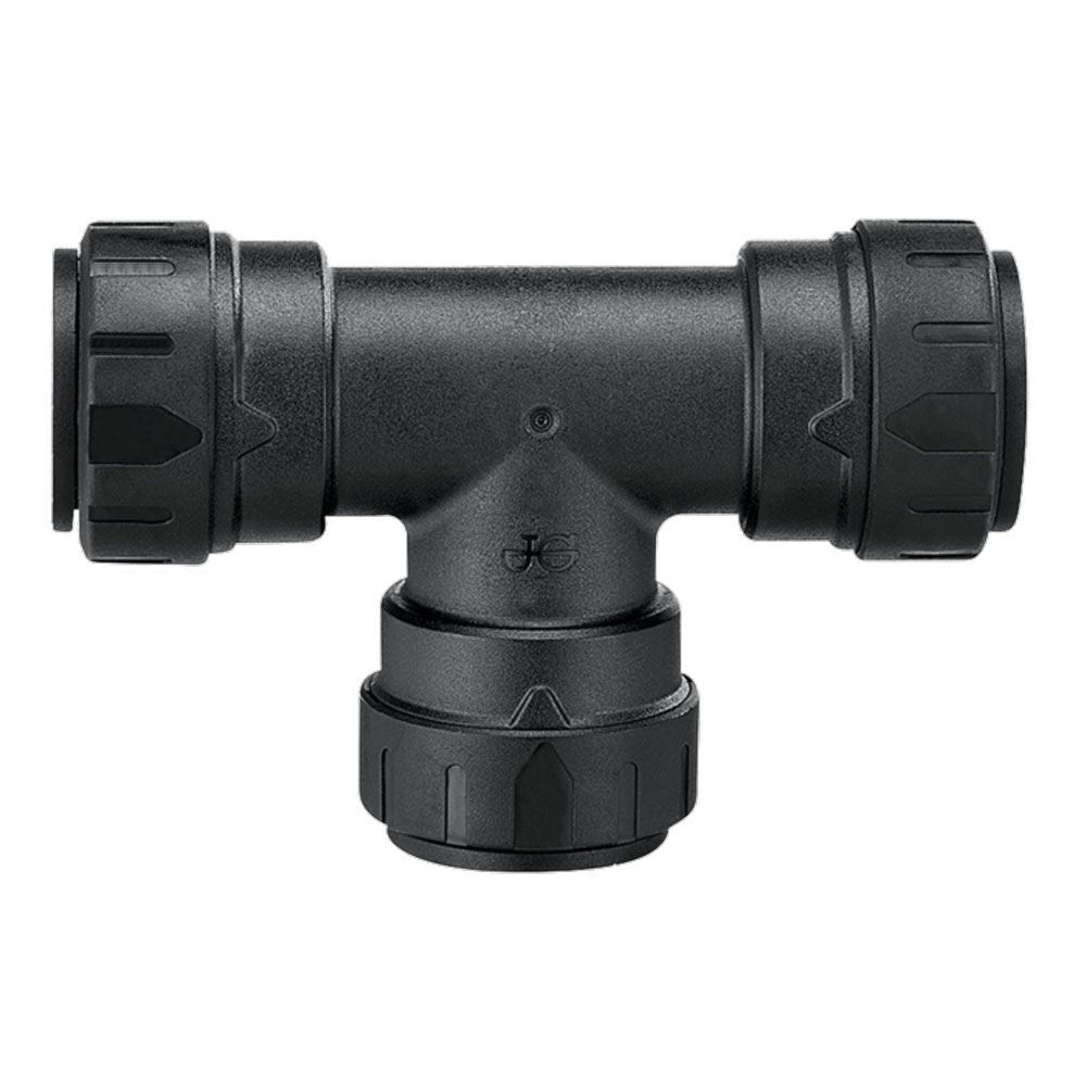 John Guest ProLock Black Union Tee - 3/4 CTS