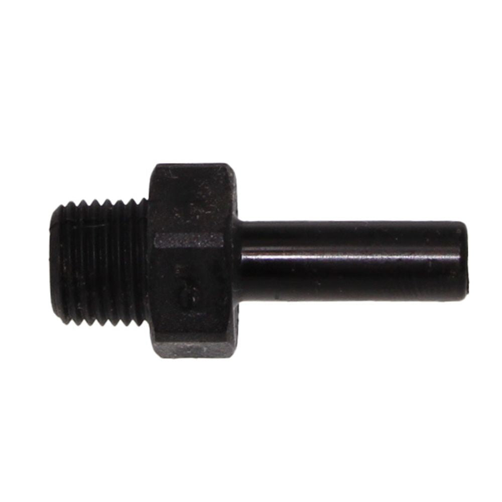 John Guest Stem Adapter BLACK ACETAL - 10mm x 1/2 BSP