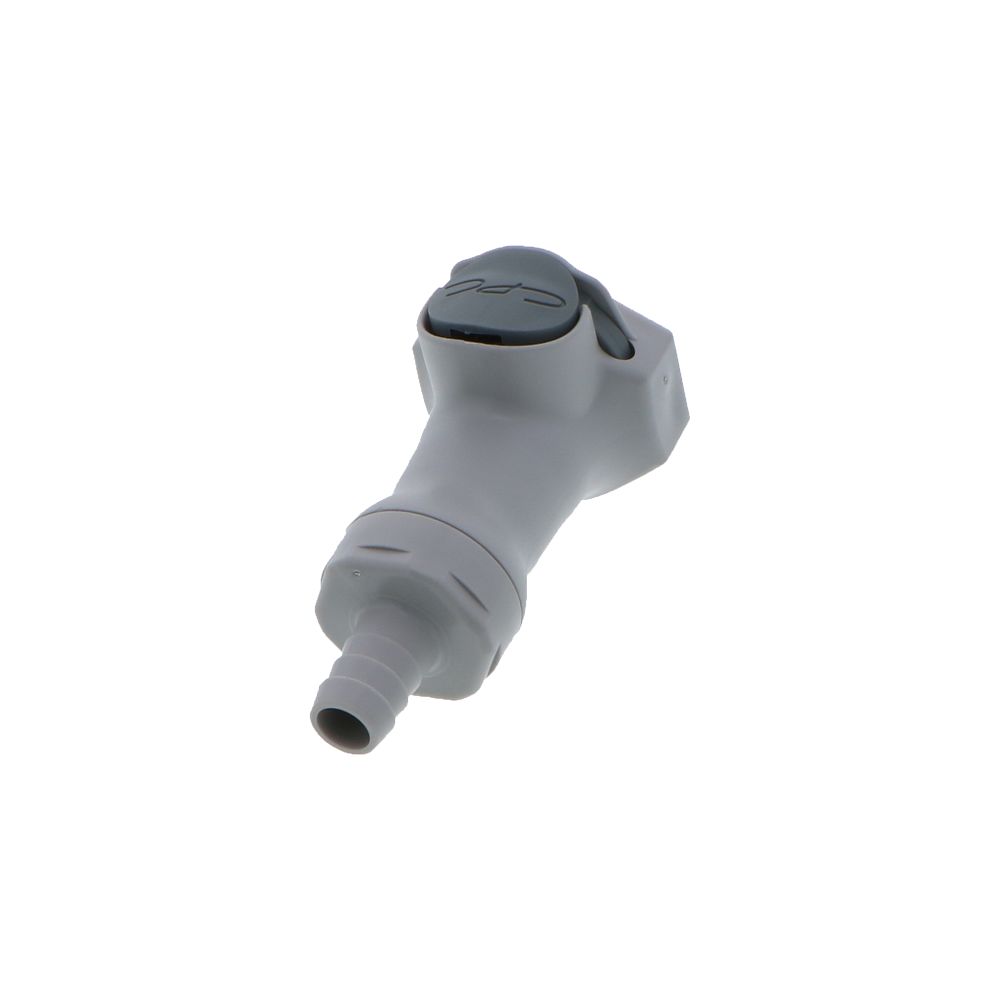 HFCD17612 Valved In-Line Hose Barb Coupling Body 3/8 ID Barb