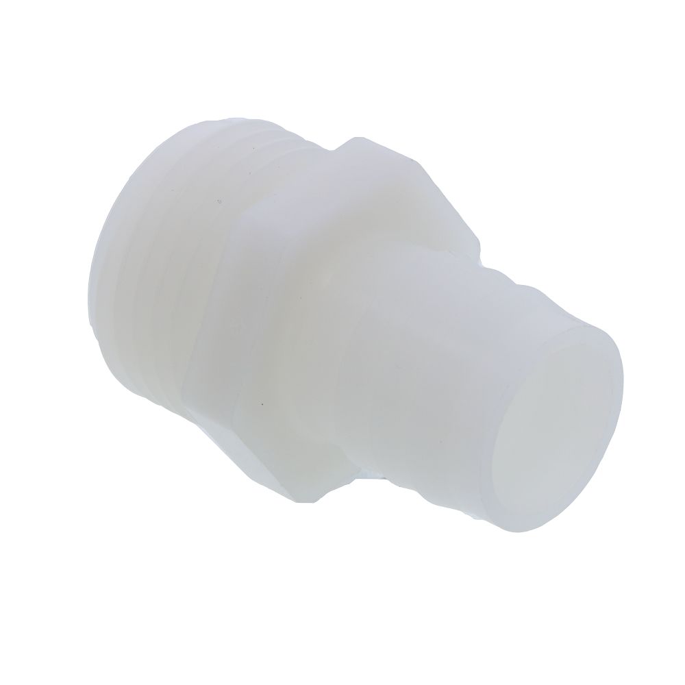 Male Garden Hose Barb Connector Nylon - 3/4 MGHT x 3/4 ID Barb