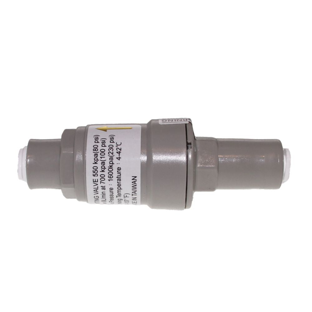 Neo-Pure Pressure Regulator w/ Dual Check Valve 1/4" QC, 80 PSI