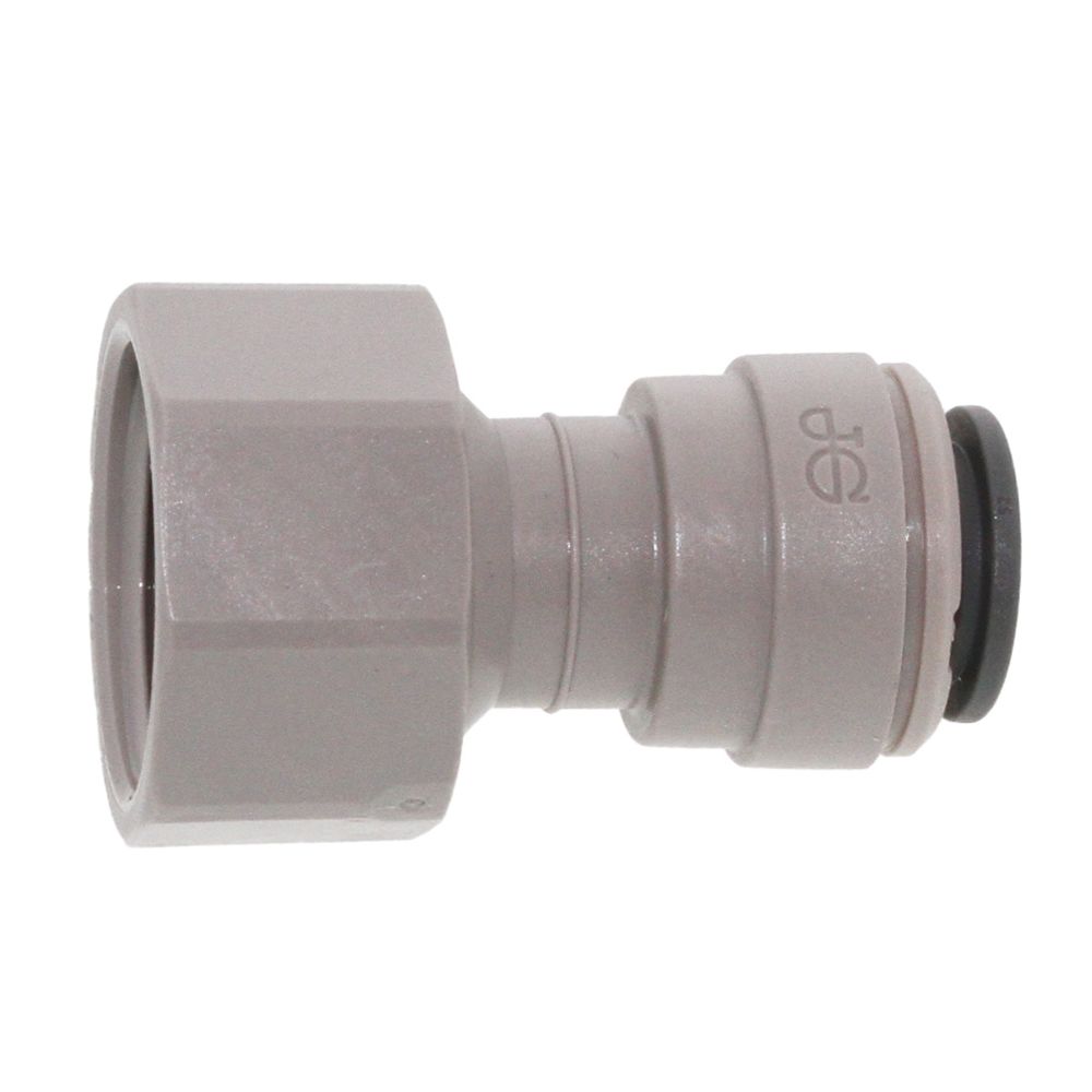 John Guest Tap Adaptor BSP Thread - 3/8" x 3/4" BSP Flat End