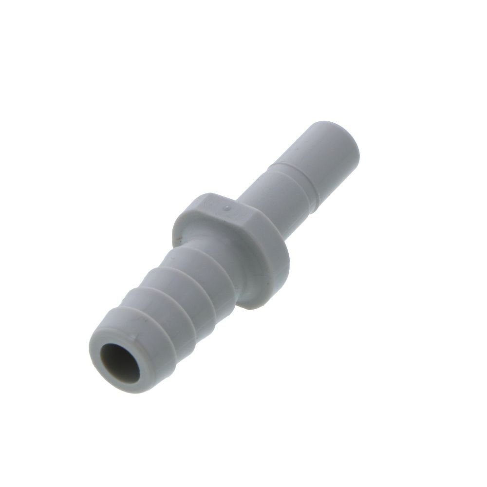 DMfit Stem Barb Straight Connector - 1/4 OD Stem x 5/16 ID Barb