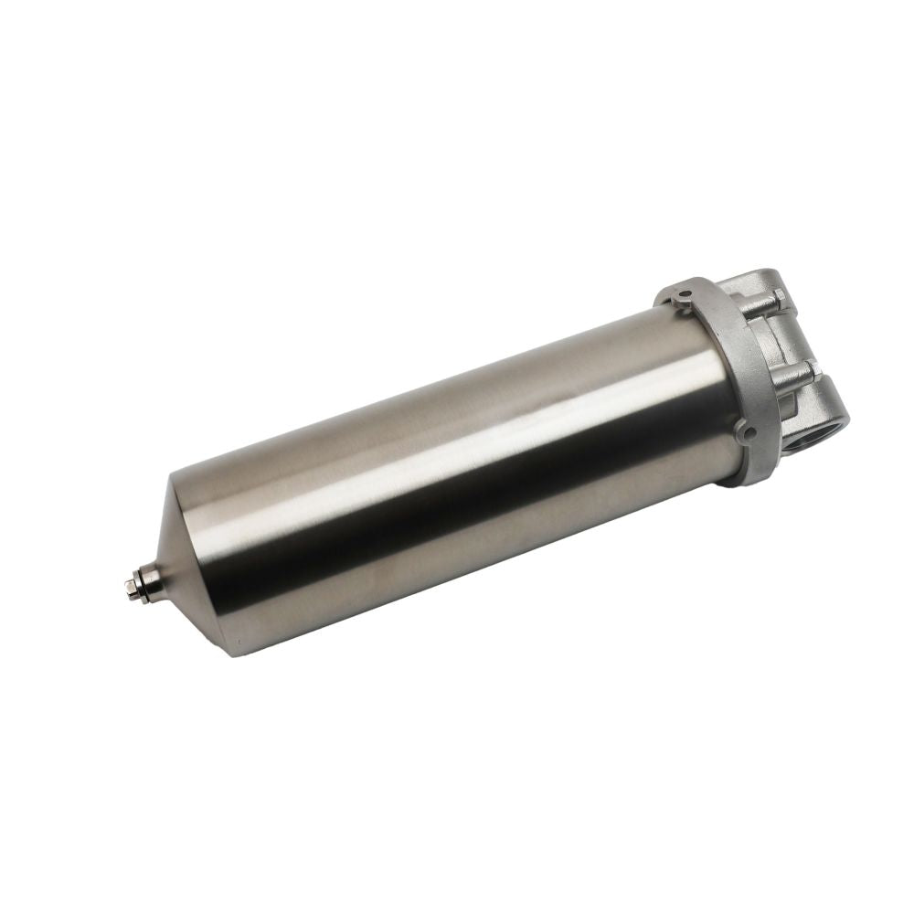 HydroScientific™ 10” Single Filter Cup Housing, SS316, 1" FNPT, DOE