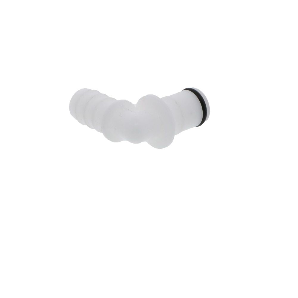 APC23006 In-Line Elbow Hose Barb Coupling Insert 3/8 ID Barb