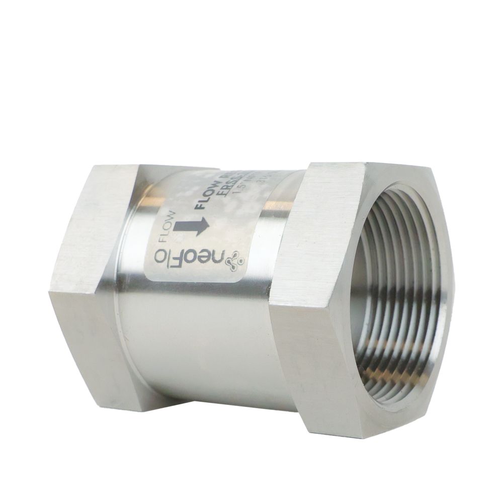 Neo-Pure Stainless Steel Flow Control 30 GPM 316ss 1.5" FPT