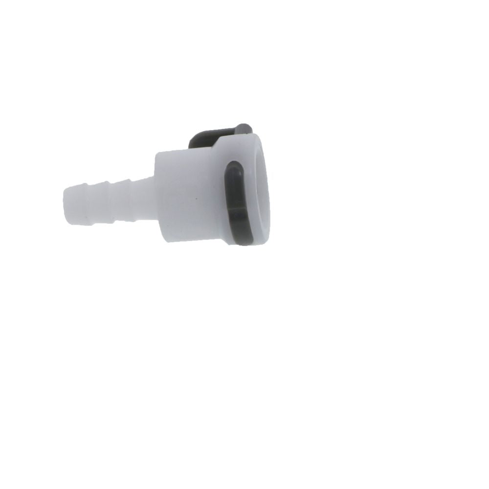 APC17004 Non-Valved In-Line Hose Barb Coupling Body 1/4 ID Barb