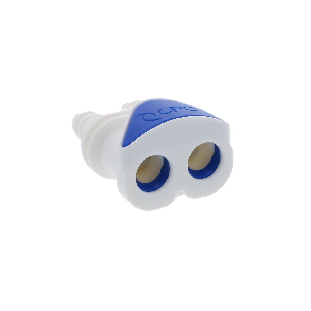 DPCD17006 Valved In-Line Hose Barb Panel Mount Coupling Body 3/8 ID Barb