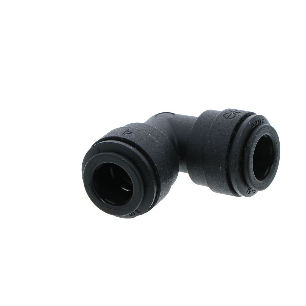 John Guest Union Elbow Black Polypropylene - 3/8