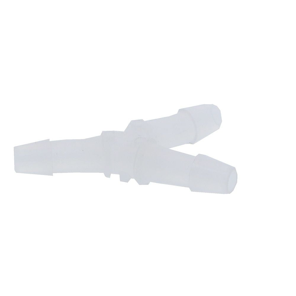 FitQuik Polypropylene Union Y Barb Fitting - 1/4 ID x 1/4 ID x 1/4 ID