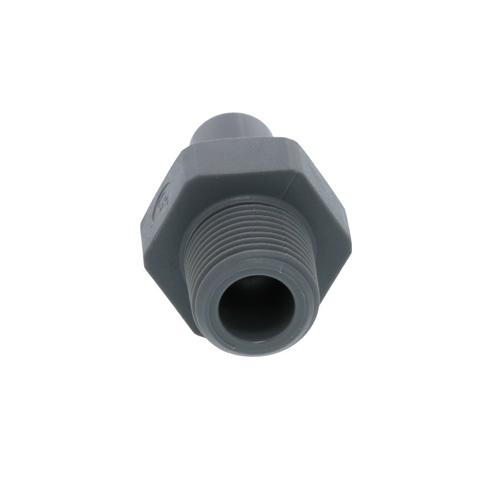 John Guest Stem Adapter BSPT - 1/2 x 1/2 BSPT