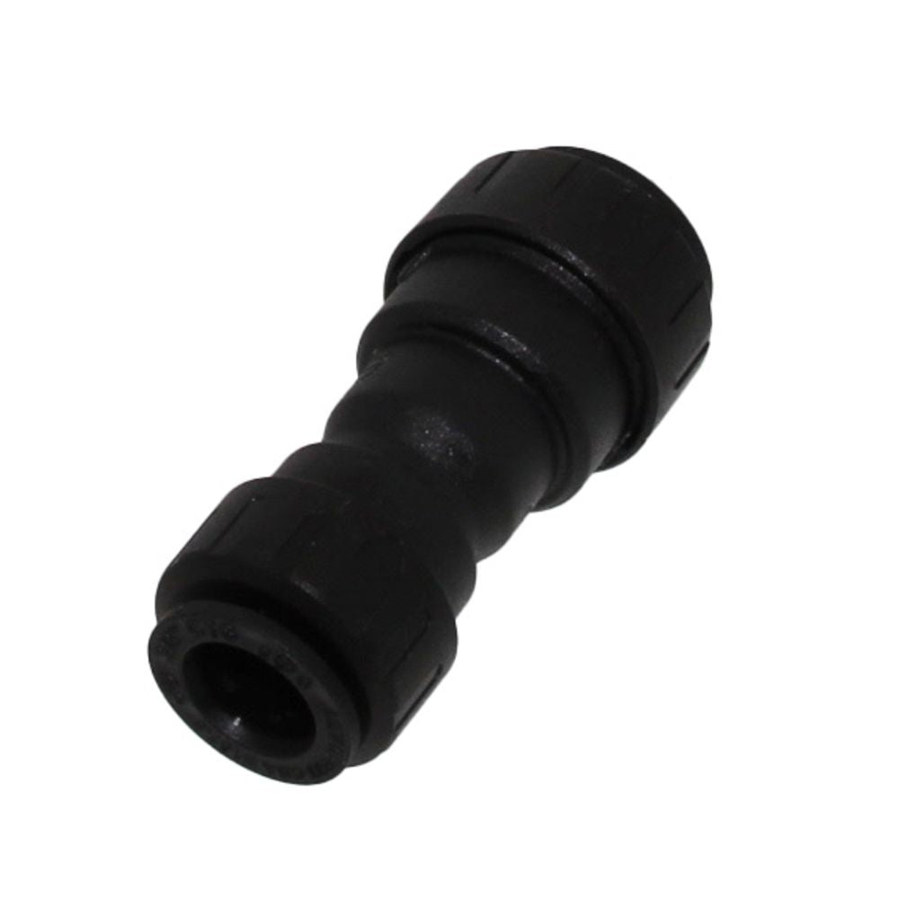 John Guest ProLock Black Coupler - 3/8 CTS