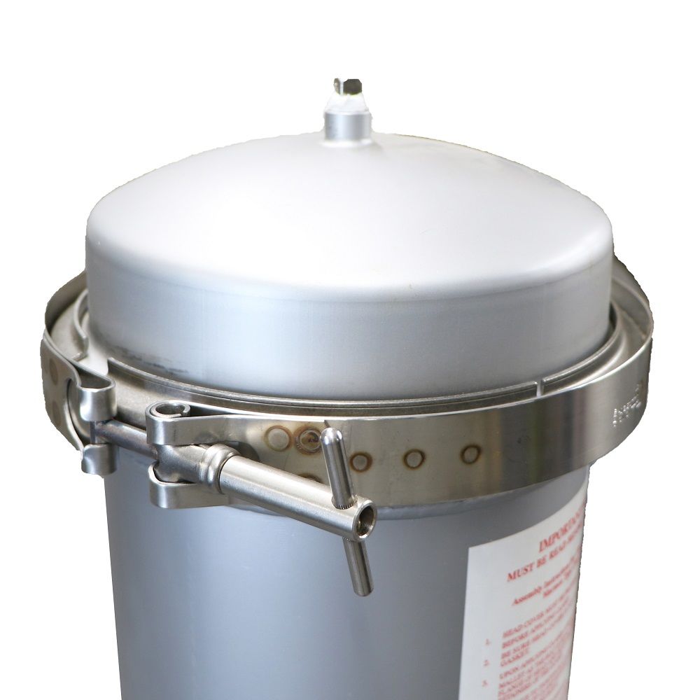 Flow-Max FM4X2 Commercial Multi-Cartridge Housing - 4 Cartridge, 40-60GPM