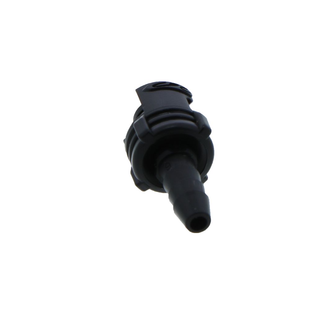 SMM02MBLK Non-Valved Inline Coupling Insert 1/8 Hose Barb