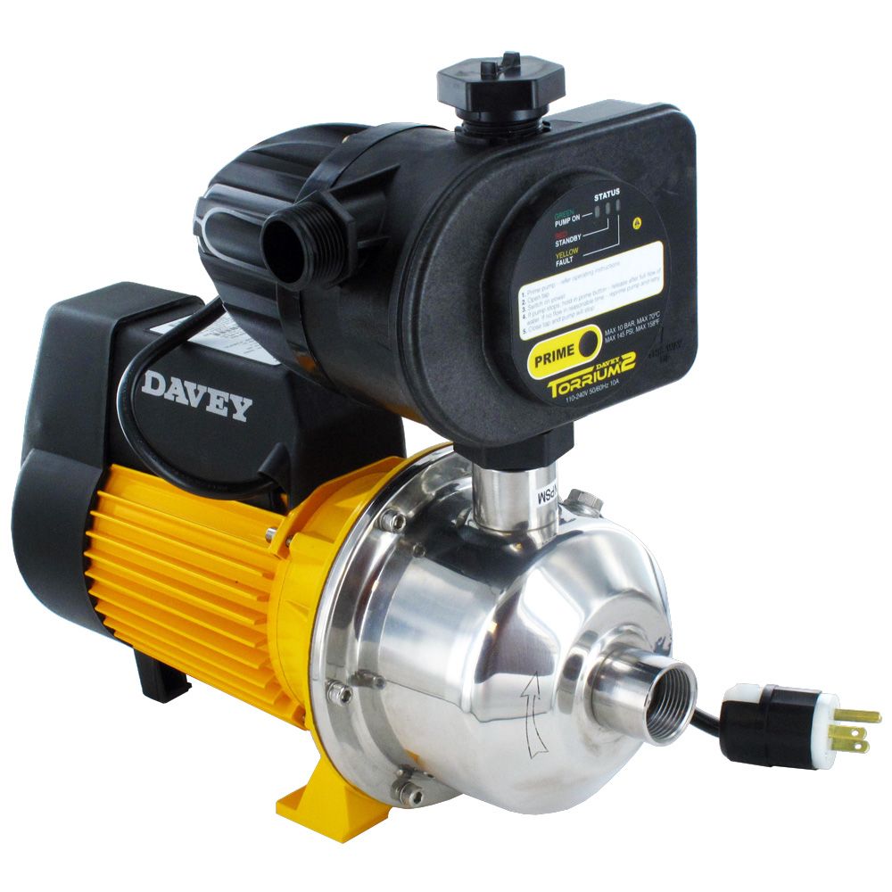 Davey BT14-45 Booster System with Torrium2 - +45 psi 14 gpm