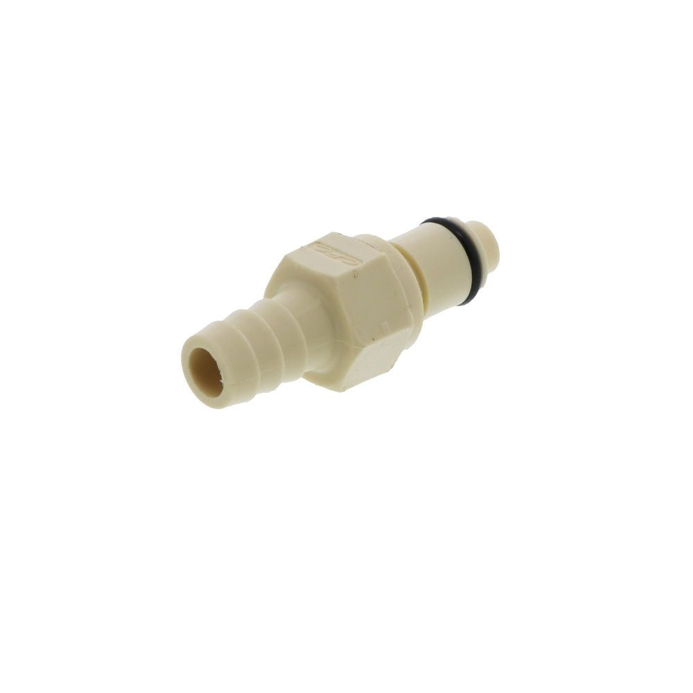PLCD2200612 Valved In-Line Hose Barb Coupling Insert 3/8 ID Barb