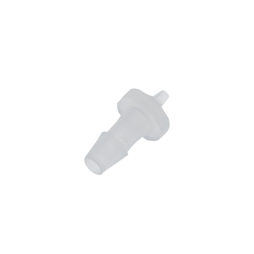HSR52 Straight Reducer Fitting Natural Polypropylene 5/32 HB X 1/16 HB