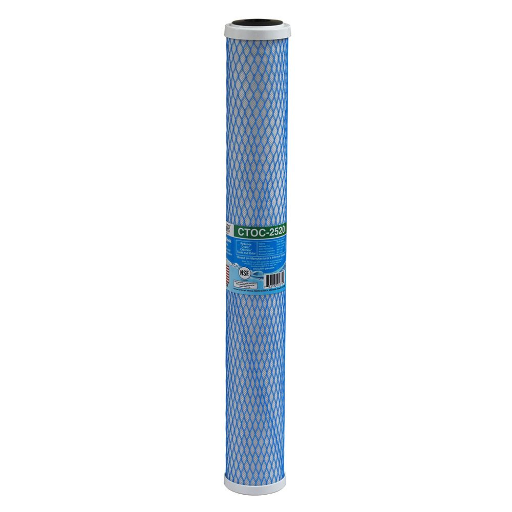 Neo-Pure CTOC-2520 20" x 2-1/2" Cyst Reduction Carbon Block Cartridge