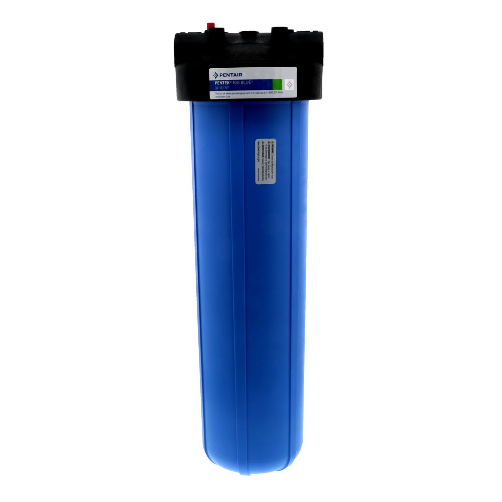 Pentek 20" Big Blue Water Filter Housing With Pressure Relief