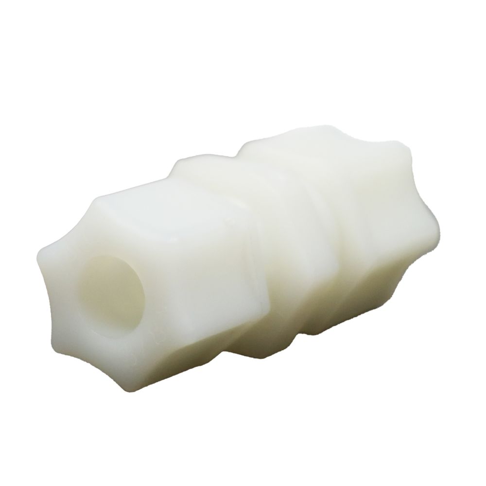JACO 15-8-6-N-O Nylon Union Connector 1/2 OD Tube x 3/8 OD Tube