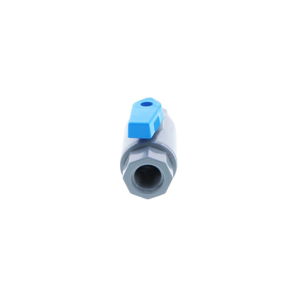 SMC Inline Ball Valve PVC Barb - 1/4 FPT x 1/4 FPT