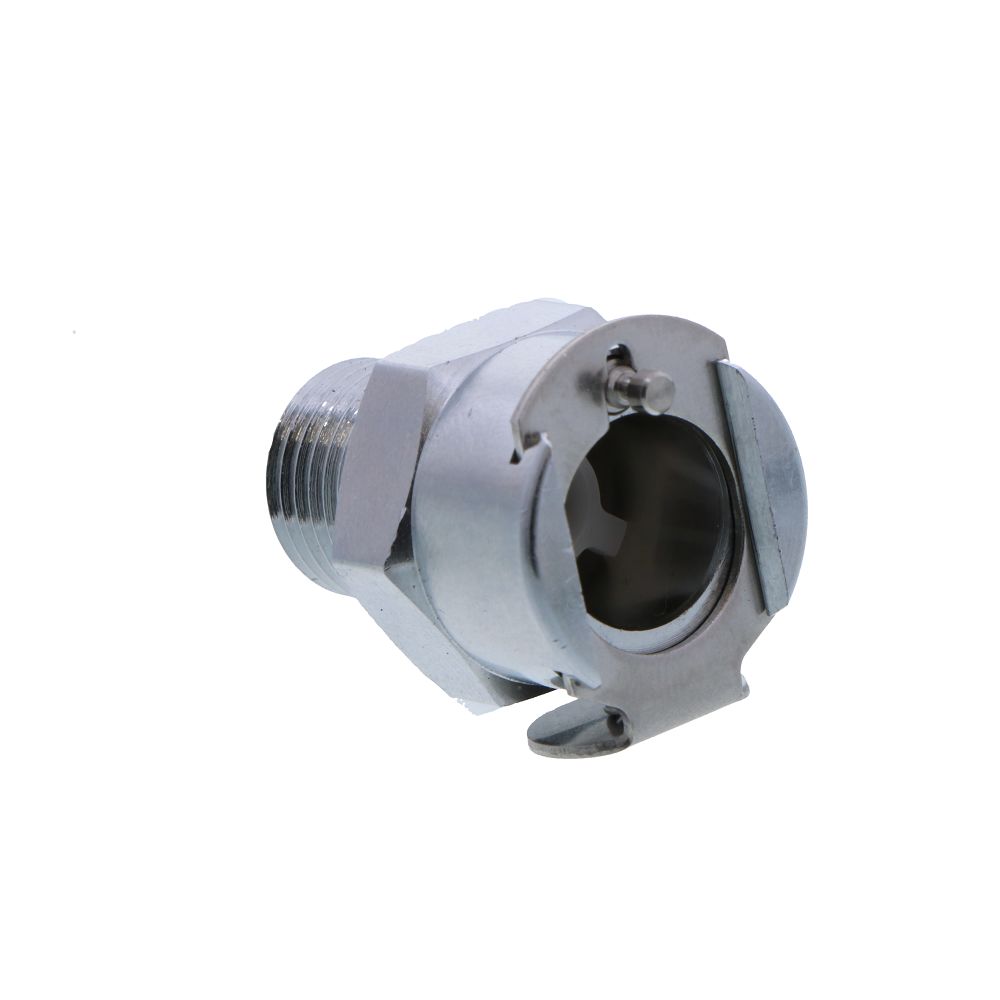 LCD10004 Valved Male Thread Coupling Body 1/4 NPT