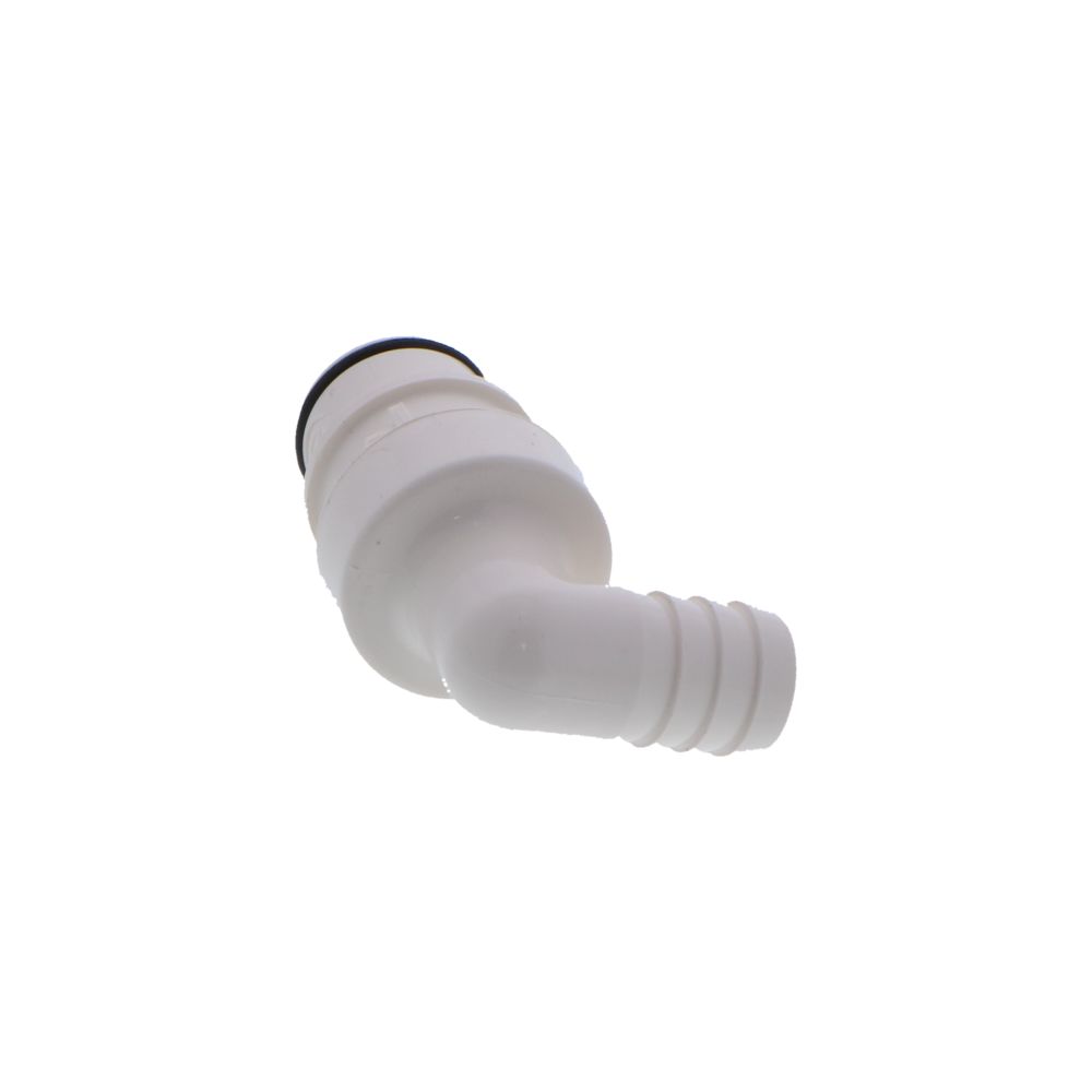 HFC23835 Non-Valved Elbow Hose Barb Coupling Insert 1/2 ID Barb