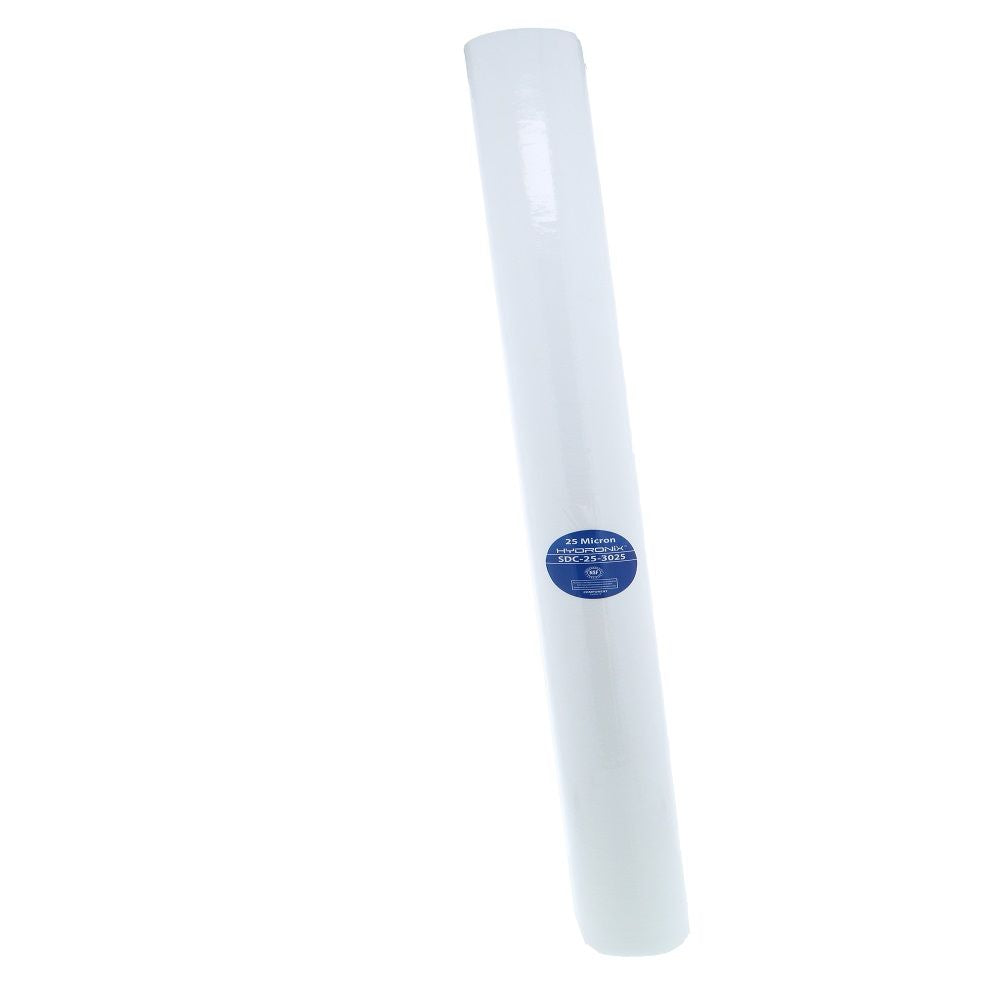 30" Polypropylene Sediment Depth Filter 25 Mic