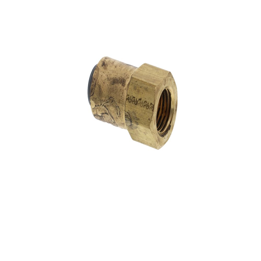 Parker Prestolok Lead-Free Brass Fitting Female Flare - 1/4 QC x 1/4 FFL