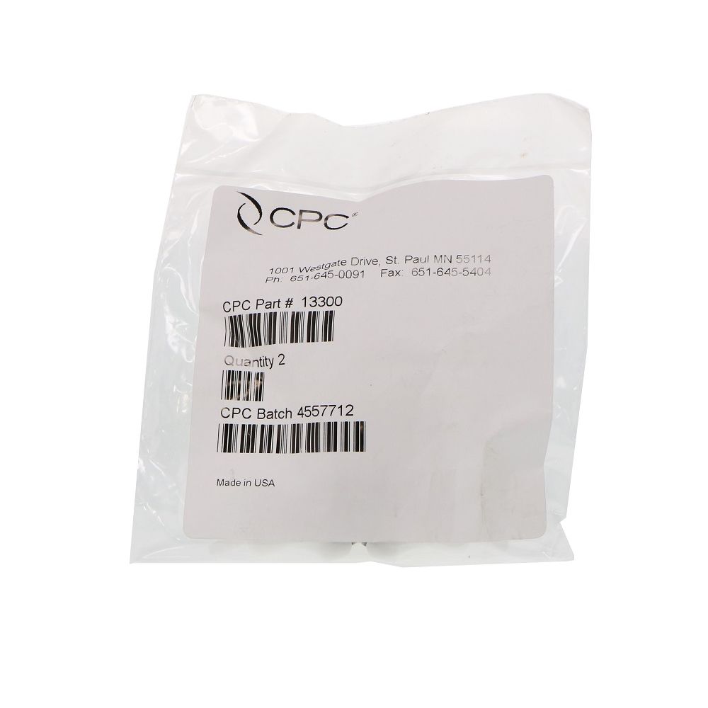 13300 NSF Valved In-Line Hose Barb Coupling Body 1/8 ID Barb