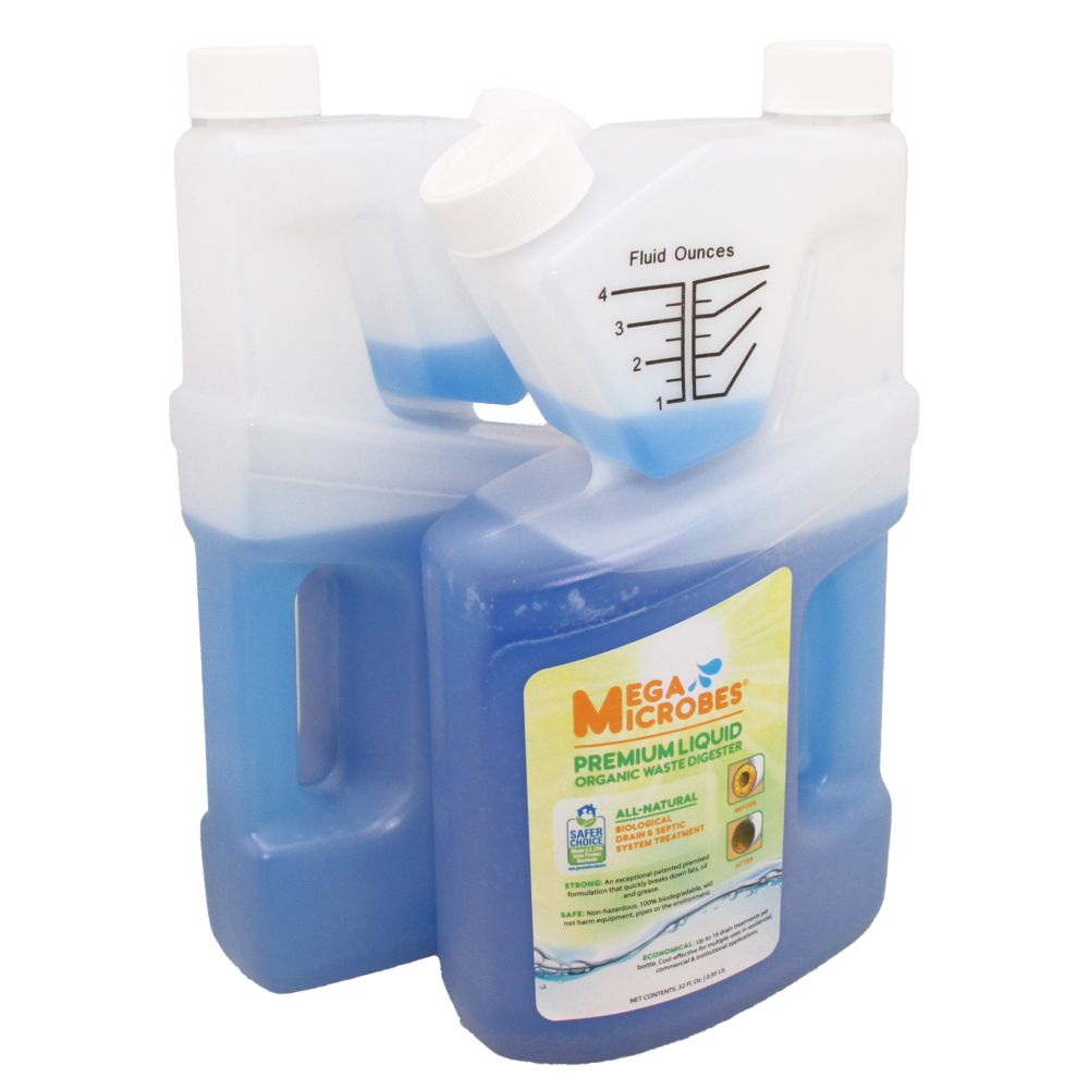 MegaMicrobes MML-32FL Liquid Premium Organic Waste Digester 32oz