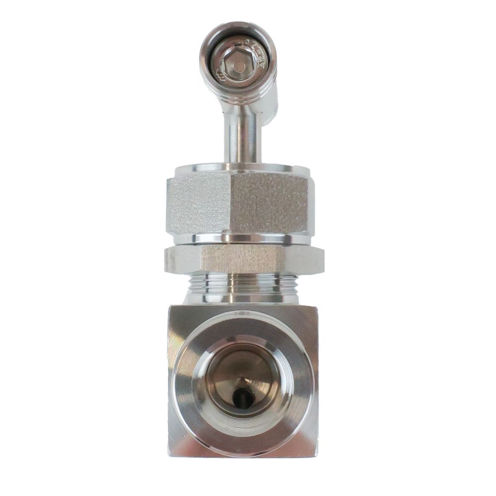 Panel Mount Needle Valve - 1/4" FNPT 316 SS