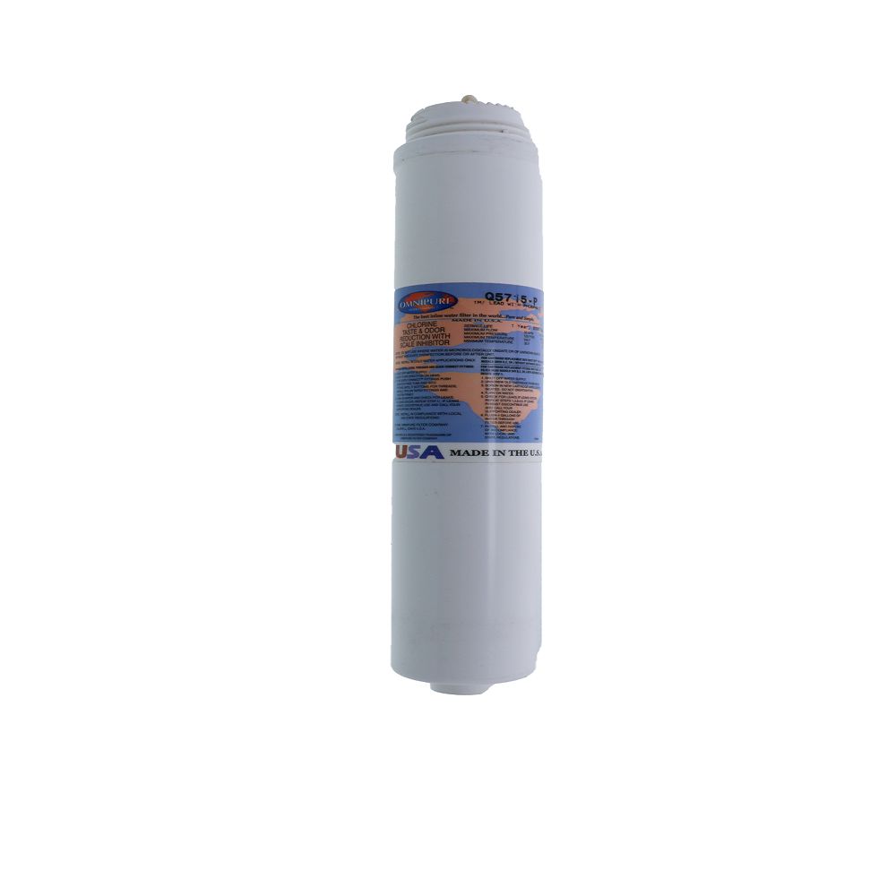Omnipure Q5715-P Q-Series 1 mic CTO/Cyst/Lead/Scale - 14" 2000 gal Filter