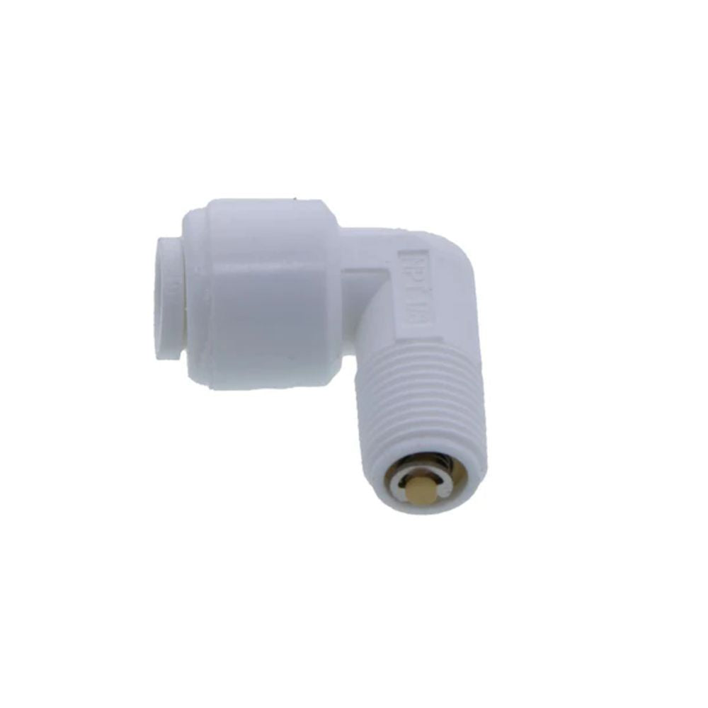 Male Elbow Check Valve Stainless Steel - 1/4" Push-in x 1/8" MPT