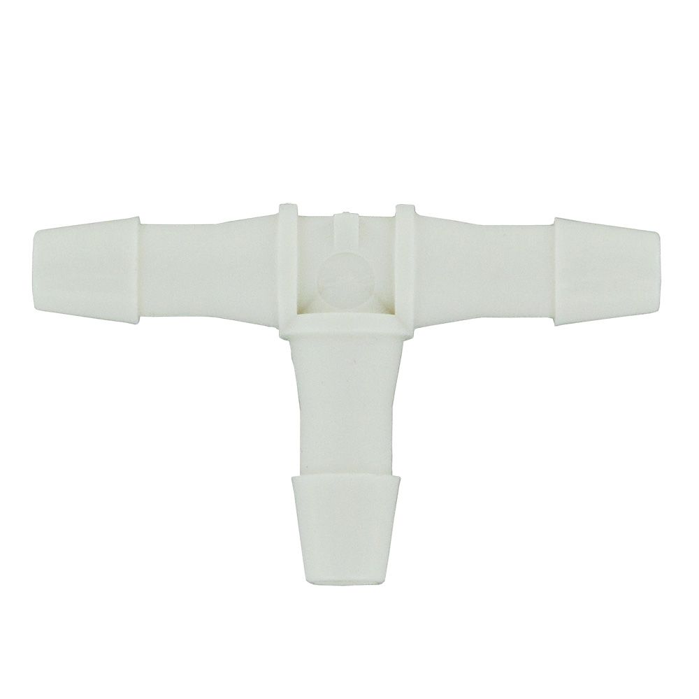FitQuik Nylon Union Tee Barb Fitting - 3/16 ID x 3/16 ID x 3/16 ID