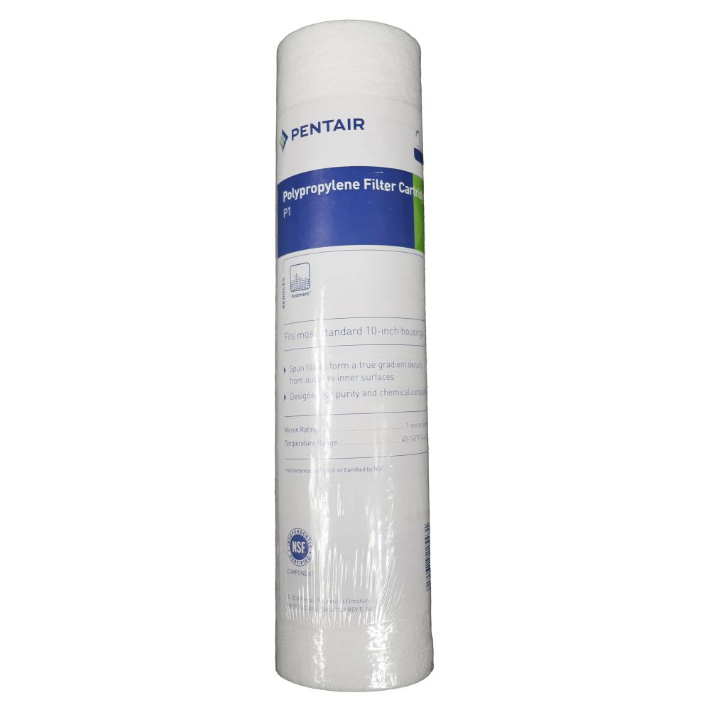 Pentek P-Series 9-7/8" Spun Polypropylene 1 mic Filter Cartridge