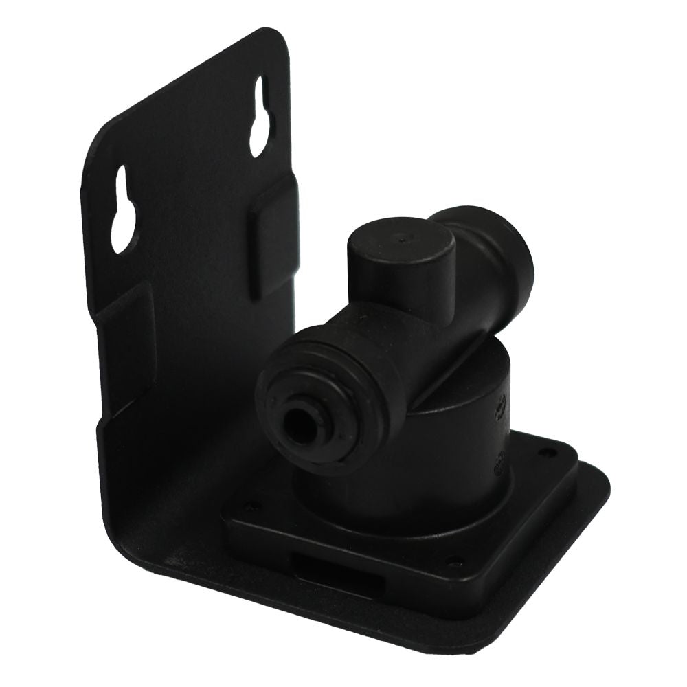 NeoPure EVP-QCP4Q Single Manifold, Valved, Black, 1/4 QC