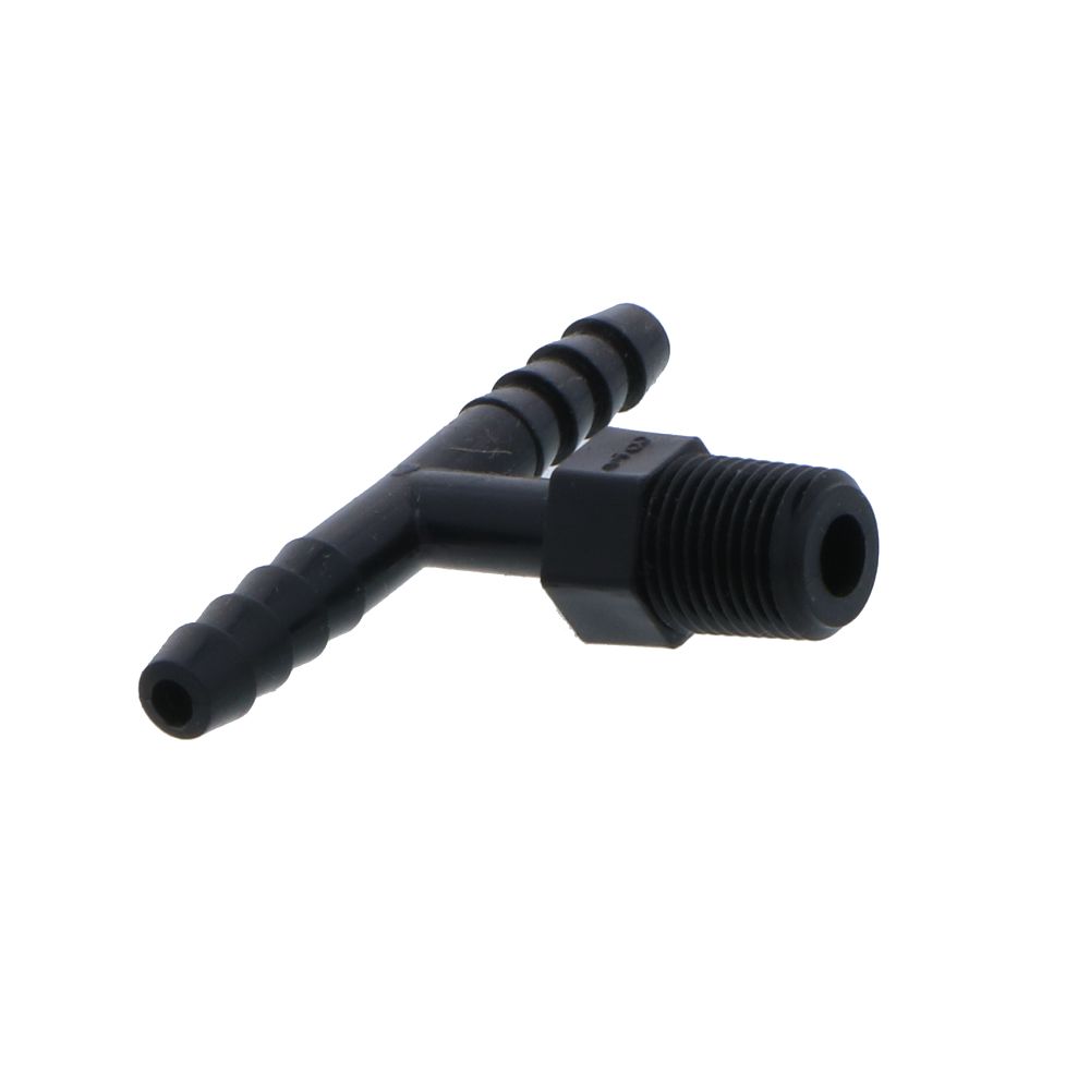 Barb Tee x Male Branch - 3/16 ID x 1/8 MNPT