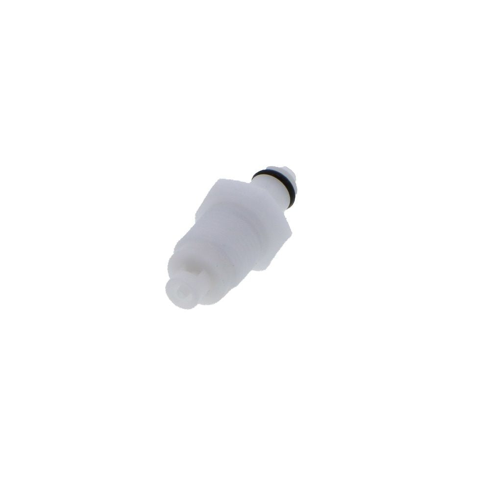 PMCD4201 Valved Panel Mount Hose Barb Coupling Insert 1/16 ID Barb