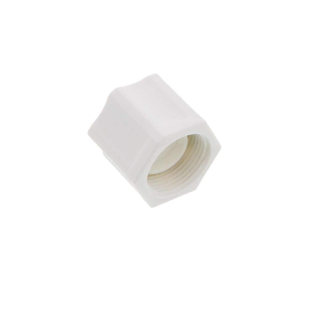 JACO P-PG-8 Polypropylene Plastic Gripper Nut 1/2 OD Tube