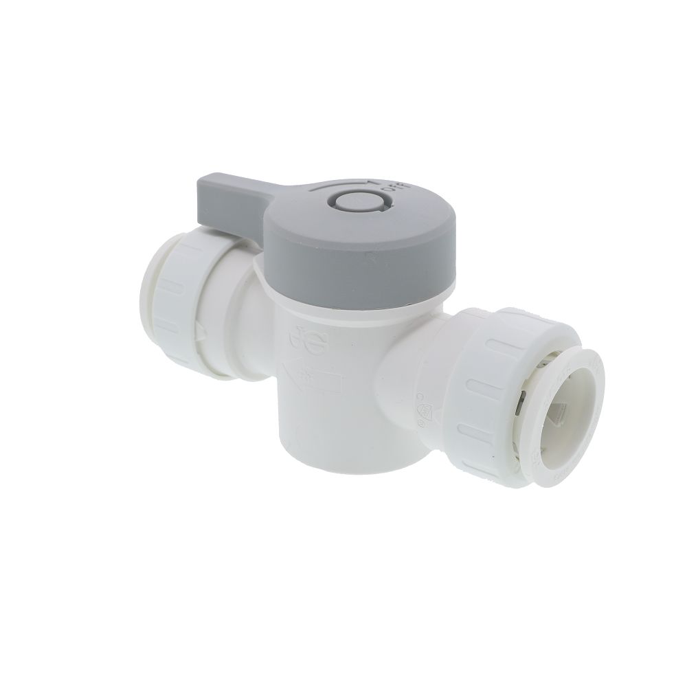 John Guest Straight Shut-Off Valve - 3/4 CTS