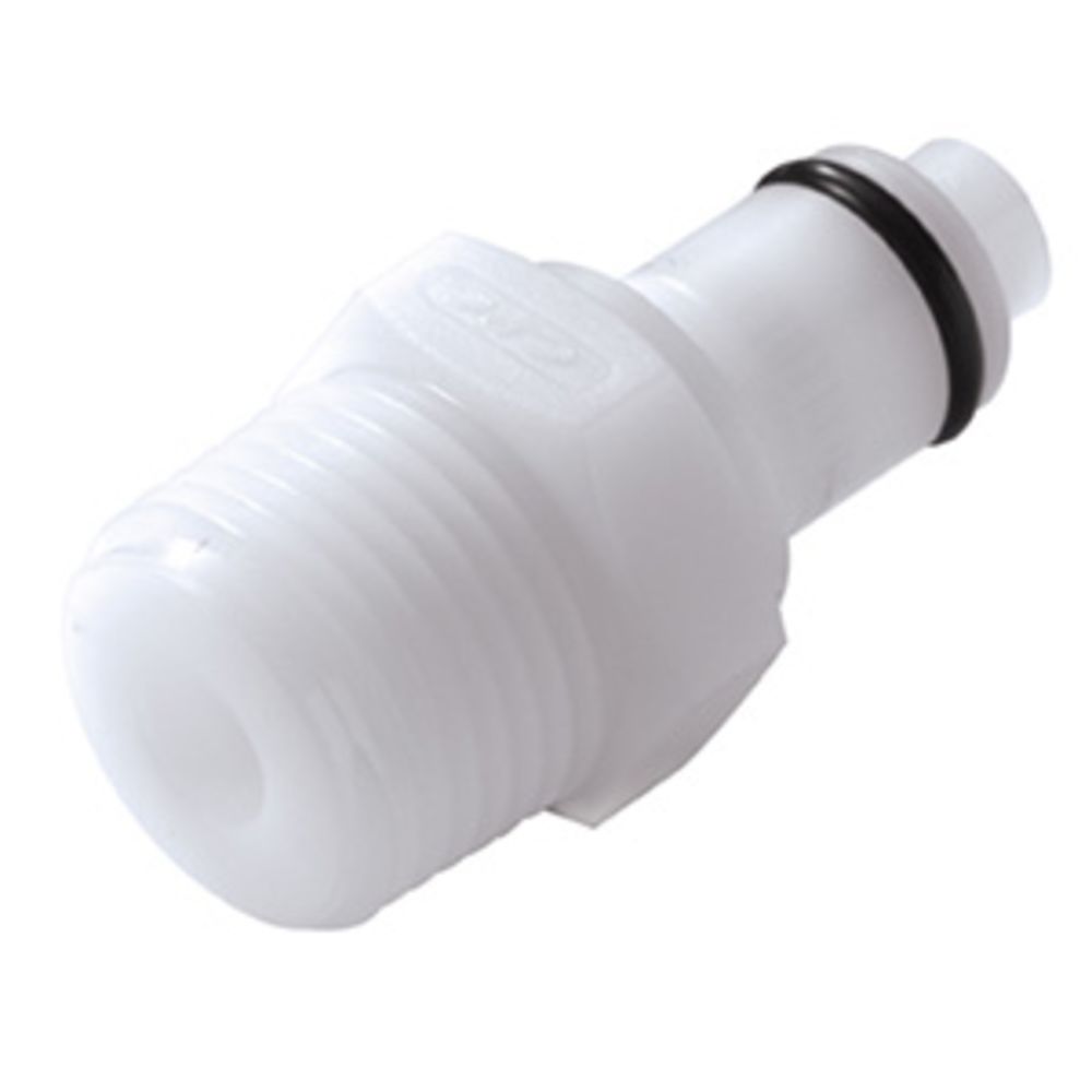 PLCD24006 Valved Male Thread Coupling Insert 3/8 NPT