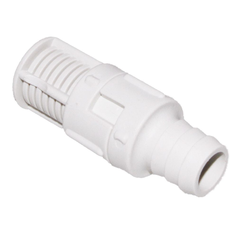 Colder DrumQuik 2479002 Foot Valve 1/2 Hose Barb EPDM O-Ring, Hastelloy C Spring