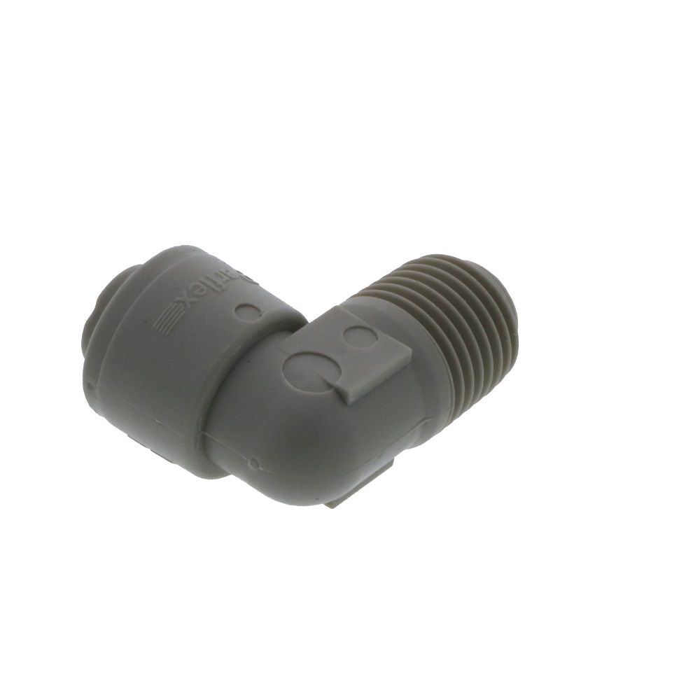 Parker A4ME4-MG TrueSeal Acetal Male Elbow 1/4" QC x 1/4" NPT