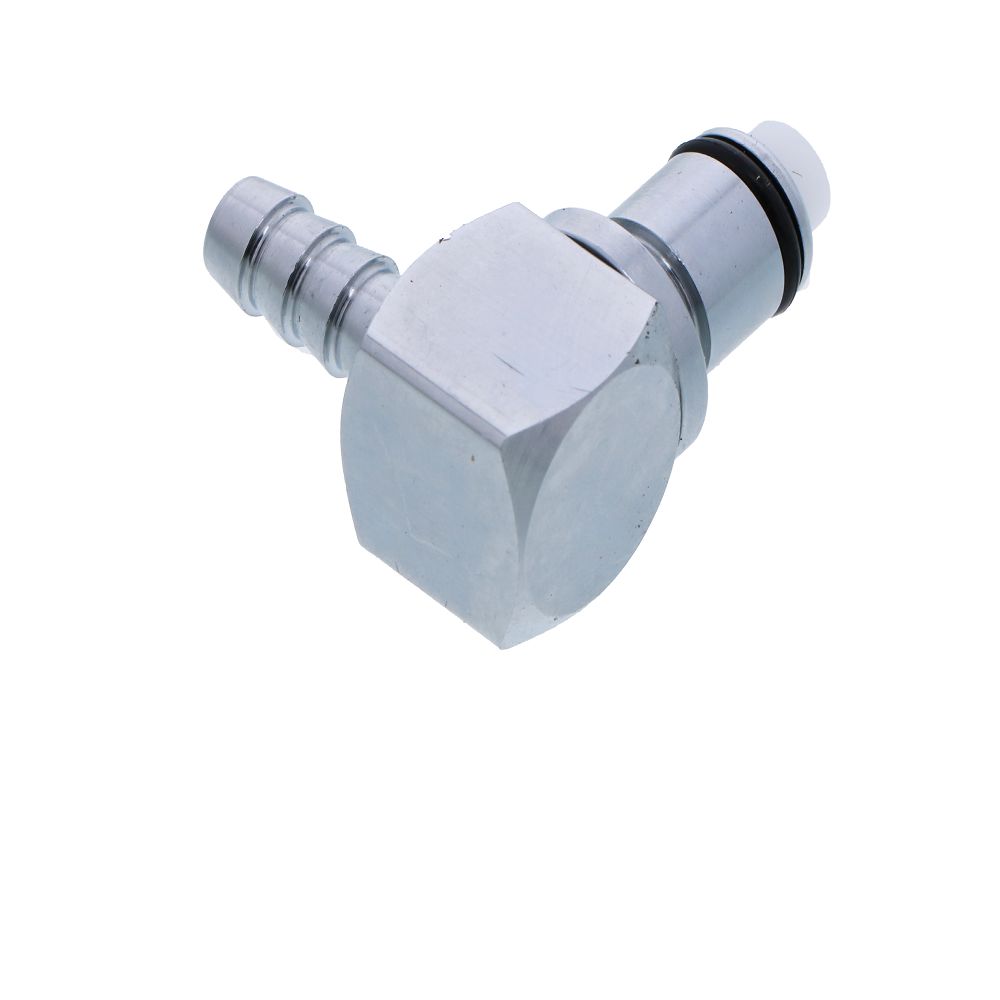LCD23004 NSF Valved Elbow Hose Barb Coupling Insert 1/4 ID Barb