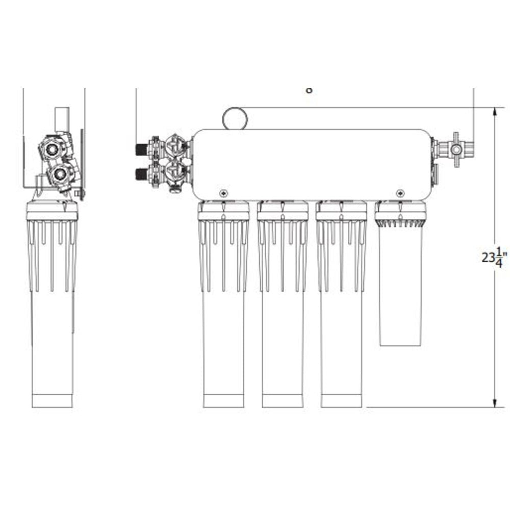 OptiPure QT3MP Multi-Point Filtration System