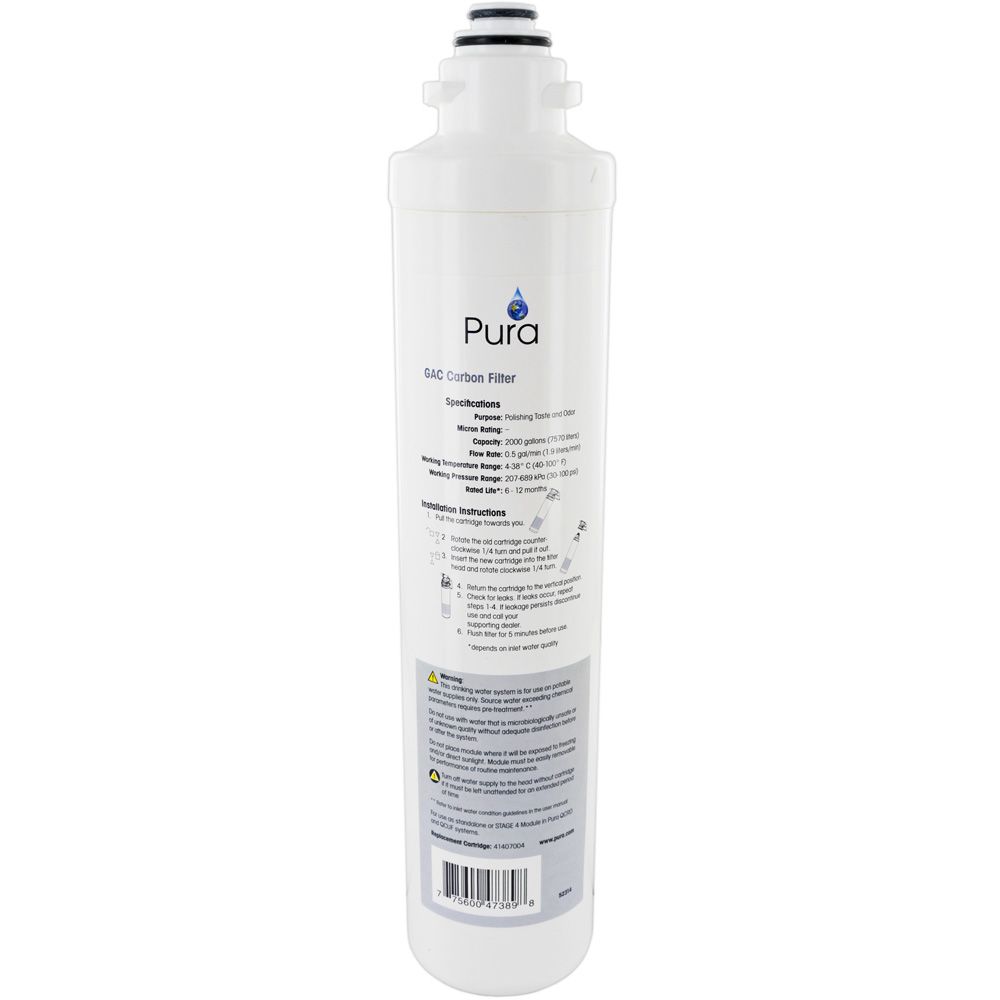 Aqua Flo 41407004 Quick Change GAC Carbon Filter